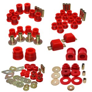 Toyota Tacoma Suspension Bushing Kit - Energy Suspension - Hyper-Flex Master Bushing Set - Red - `05-`15